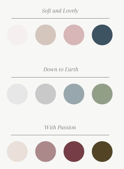Valentine's Day Color Palette Idea